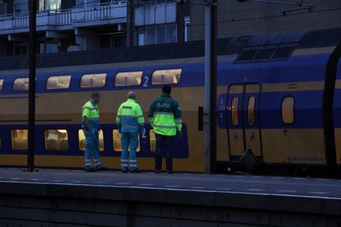 Doden, aanrijding, trein, Rotterdam