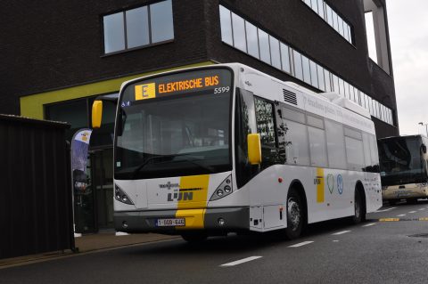 Elektrische bus, De Lijn, Brugge