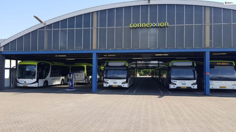 Busremise van Connexxion in Noord-Holland Noord