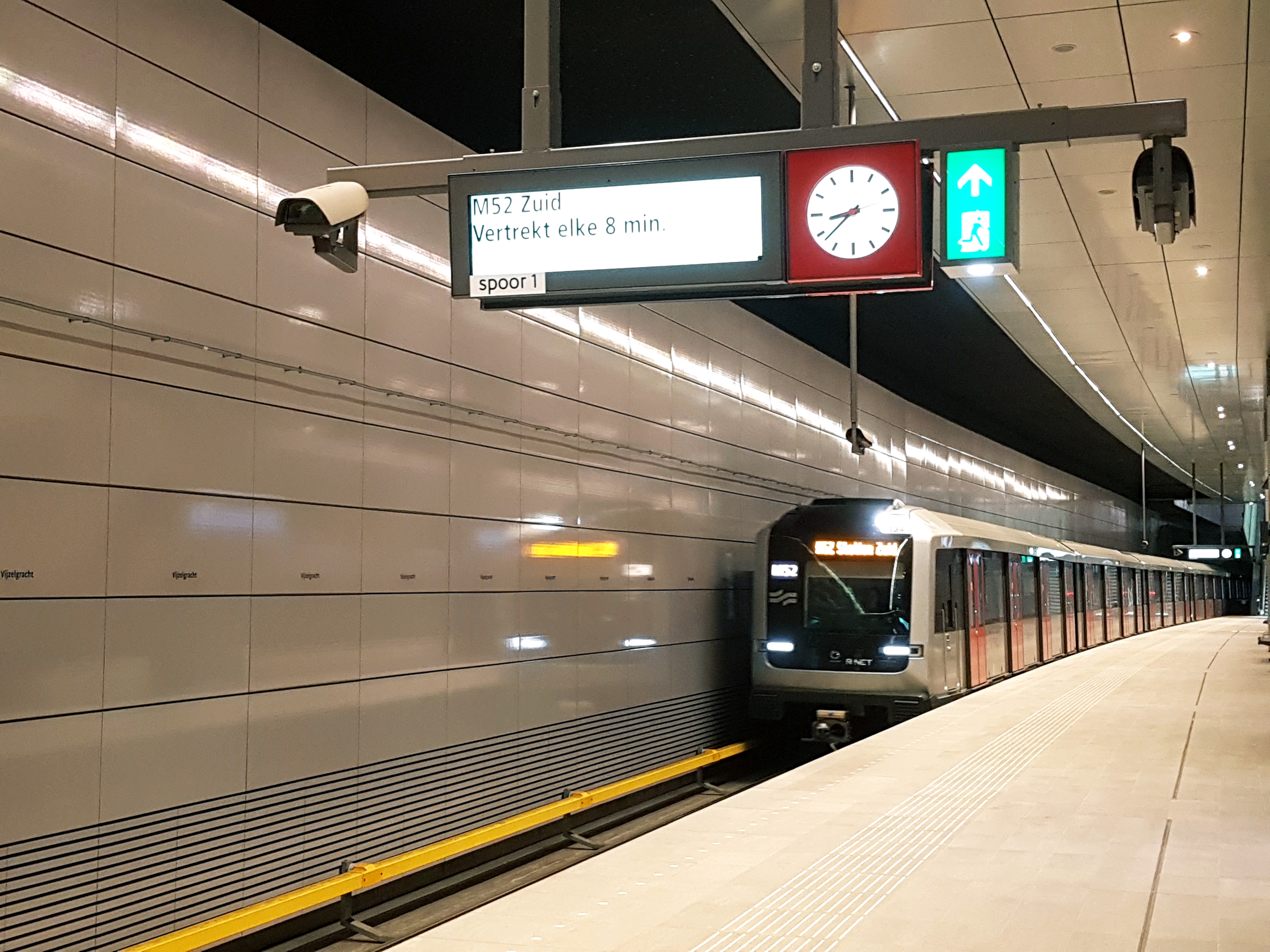 Metrostation Noord/Zuidlijn Vijzelgracht