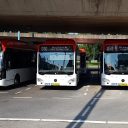 Mercedes- en VDL-bus van EBS voor Haaglanden