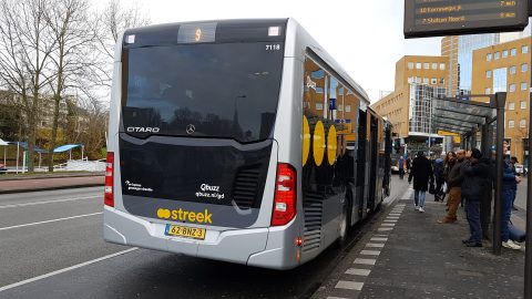 Streekbus in Groningen