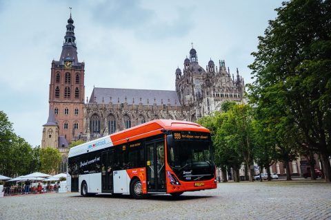 Elektrische bus Arriva in Den Bosch (foto: Arriva)