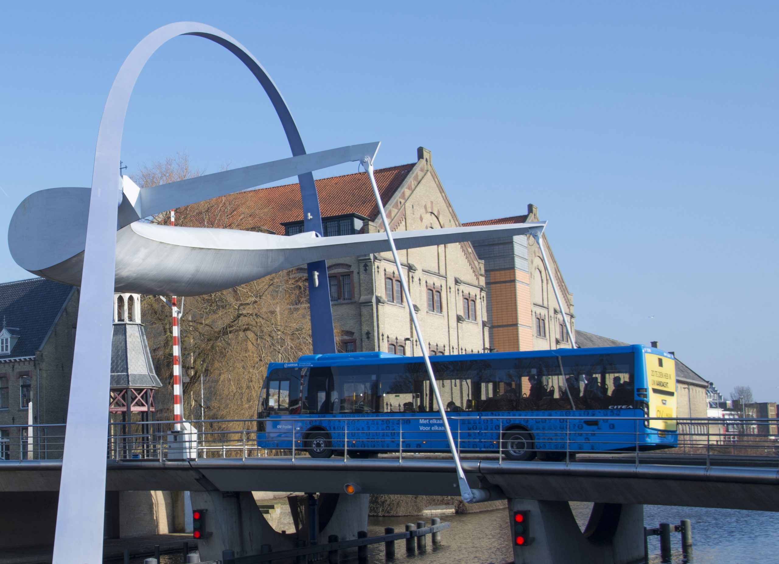Bus Arriva in Friesland (bron: provincie Friesland)