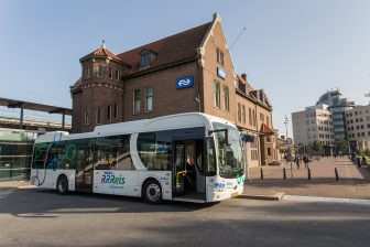 Elektrische bus RRReis in Deventer (foto: Keolis)