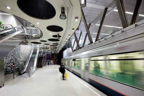 Metrostation Wilhelminaplein (foto: E. Fecken/RET)