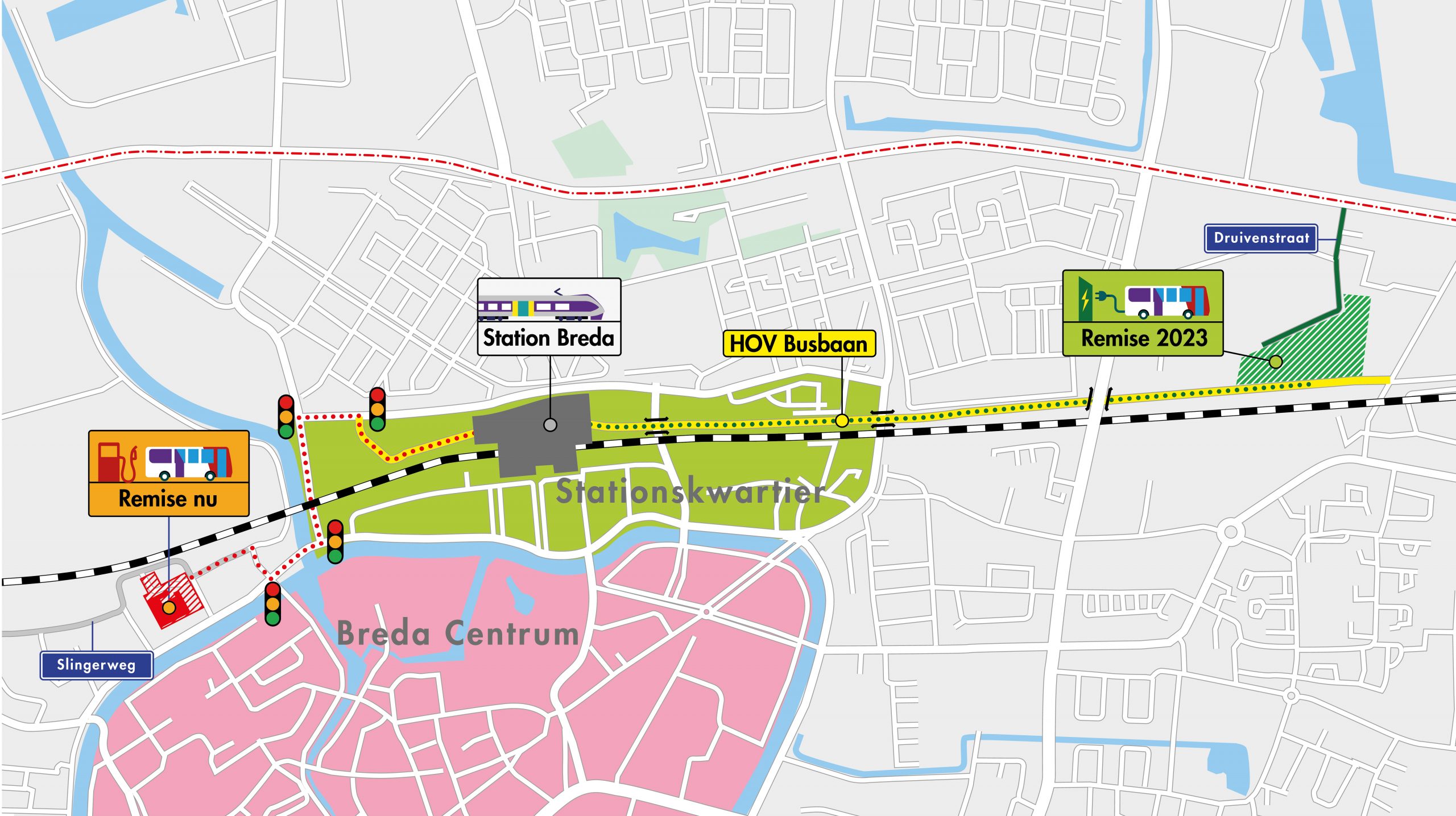 Nieuwe busremise Breda (beeld: provincie Noord-Brabant)