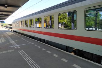 Deutsche Bahn trein naar Berlijn