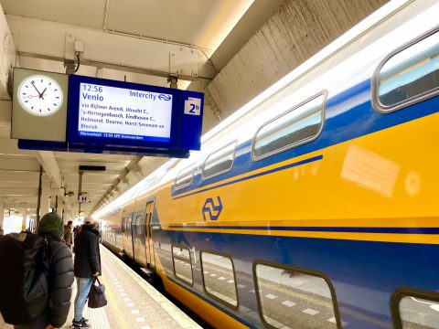 Reisinformatie station Amsterdam-Zuid (foto: NS)