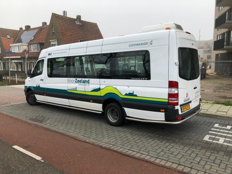 Elektrische bus Connexxion in Zeeland