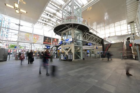 Station Leiden Centraal, foto NS