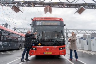 Ingebruikname nieuwe bussen in Connexxion concessie AML