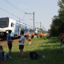 ProRail haalt snel reizigers uit defecte trein bij Haarle. Foto: News United / Jan Willem Klein Horstman