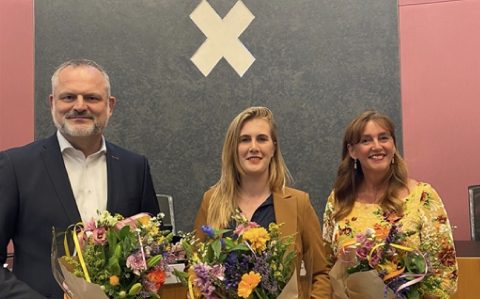 Melanie van der Horst, Marja Ruigrok en Gerard Slegers nieuw dagelijks bestuur Vervoerregio Amsterdam