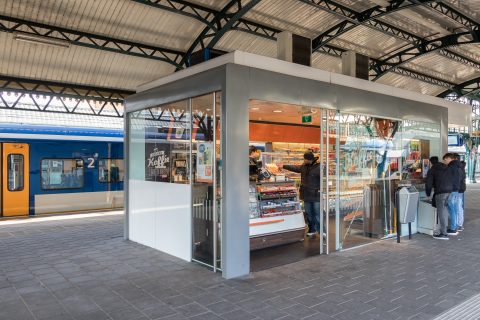 Kiosk station Den Bosch.