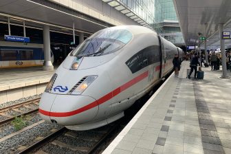 Beeld: trein van Deutsche Bahn