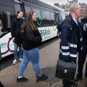 Beeld: bussen van Arriva in Twente